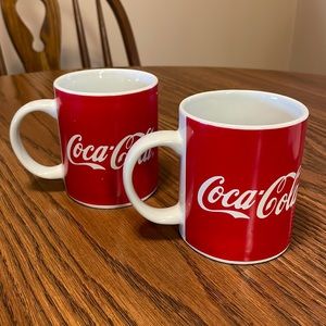 Coca-cola mugs -set of 2